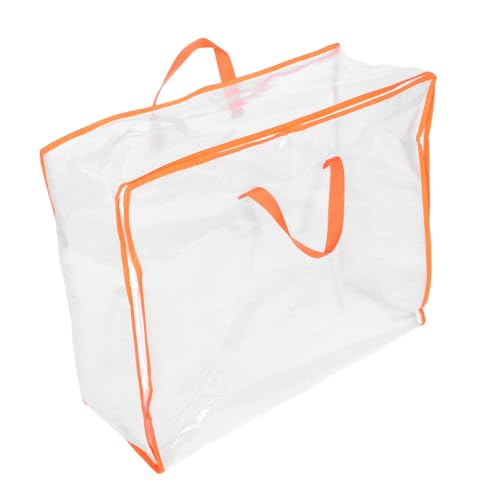 KESYOO Transparent Storage Bag for Clothes Comforters and Blankets Large Capacity Organizer with Window for Moving and Travel