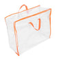 KESYOO Transparent Storage Bag for Clothes Comforters and Blankets Large Capacity Organizer with Window for Moving and Travel