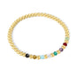 callie Personalized Women Bracelet, Family Bracelet Mother's Day Birthday Gifts for Mom Grandma Wife - color: Family Birth Stone-1