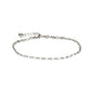 Stacking Bracelet Silver, Minimalist Simple Gourmet Satellite Rectangles Lace Heart Chain Bracelets, 925 Sterling Arm Jewelry for Women, Length 6.5-7.5 Inches - style: Lace Chain