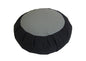 Buckwheat Zafu Meditation Cushion - color: Black With Olive Center