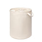 Foldable Storage Bins with Lids Cotton Canvas Rectangular Storage Box Ideal for Organization Lightweight and Durable (13.78 x 17.52) - size: 13.78 x 13.78 x 17.52"