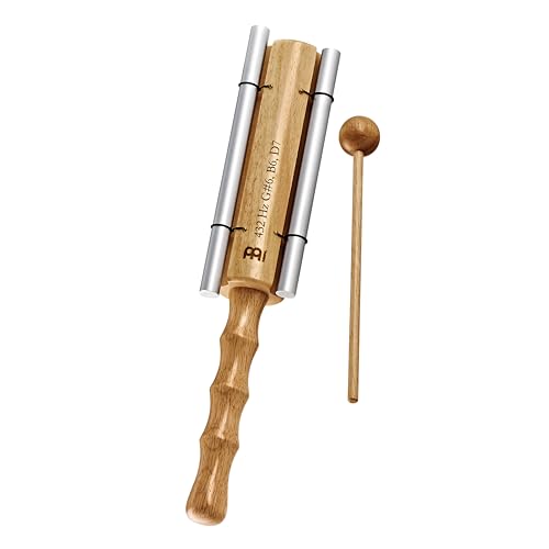 Three Tone Energy Chime with Long Resonance For Calming Meditation, ASMR, Sound Healing, and Yoga — Includes Mallet - style: Diminished triad: G#6, B6, D7