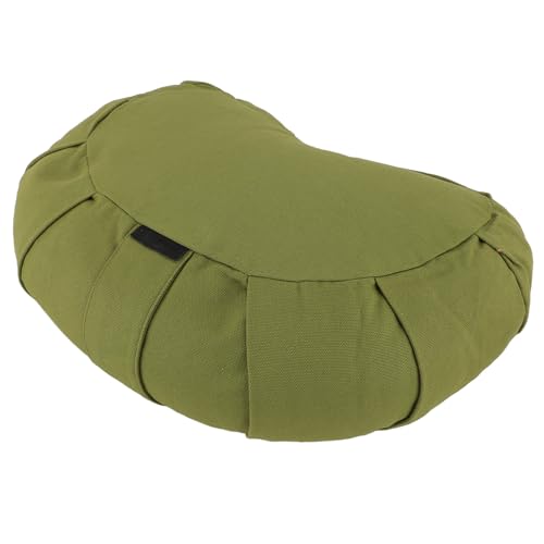 Yoga Cushions for Women Meditation Seat Cushion, Meditation Cushion for Floor Seating Cotton Fabric Seat Cushion with Wheat Hulls Cushion