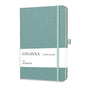ONAVIA A5 Hardcover Notebook Journal, College Ruled Lined Notebook for Work, Office Meetings, Journaling, Planning & Daily Writing, 160 Pages (80 Sheets), 5.8 x 8.3 in, Midnight Green - color: Midnight Green