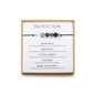 Triple Threat Protection Bracelet for Women,Evil Eye Natural Healing Crystal Beaded Bracelet for Protection - style: Empath Protection (Style D)