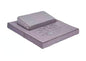 Meditation Mats,Futons, Household Folding, Thickened Fabrics, Coconut Palm, Kneeling Mats(Size:31x31inch,Color:Gray) - color: Gray, size: 31x31inch