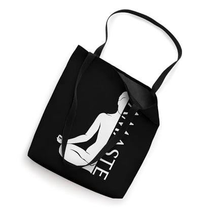 MEDITATION NAMASTE YOGA Tote Bag