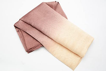 Cotton Silk Scarf Elegant Soft Wraps Color Shade Scarves for Women