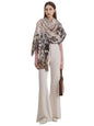 Luxury Cashmere Pashmina Style Shawl - Silk & Wool Blend Scarf, Lightweight Skin-Friendly Wrap - color: 7 Gray