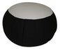 Kapok Zafu Meditation Cushion - color: Black With Natural Center