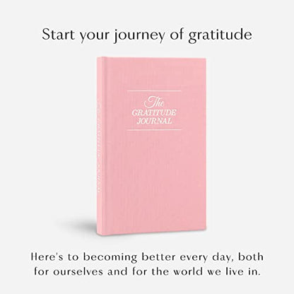 The Gratitude Journal : More Happiness, Positivity, Affirmation, Productivity, Mindfulness & Self Care - A Simple Undated Hardcover Daily Guide Planner Effective Gratitude Journal for Women (Pink) - color: Pink