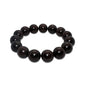 Meditaiton Men Beaded Bracelets, Handmade Sandalwood Mala Beads, Buddhist Prayer Red Wood Bracelets, Comfortable for Daily Wear Yoga Gift for Men - color: 15mm Bead
