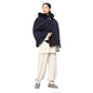 DGXIN Unisex Meditation Hooded Monk Cloak One Size Length 60cm - color: Navy Blue
