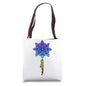 Simple Minimalistic Lotus Flower Meditate Tote Bag