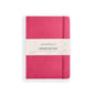 myPAPERCLIP Limited Edition A5 Plain Notebook | 192 Pages, 100 GSM, Soft Cover, A5 (5.83 × 8.27 in) | Flat Lay | Bookmark & Elastic Closure | Ruby