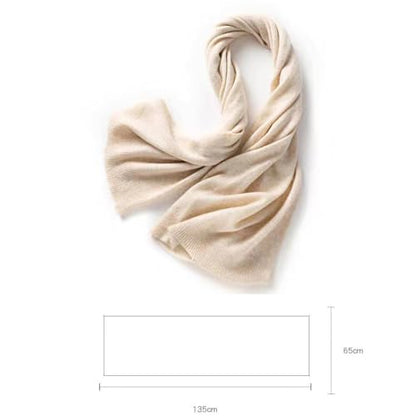Huralona Women's Open Front Wool Shawl Wrap Scarf with Sleeves Outer Warm Knitted Poncho Cape Fall Winter - color: Beige Camel