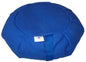 Zafu Yoga Sitting Meditation Cushion - Buckwheat Filling - color: Blue, size: 14 In