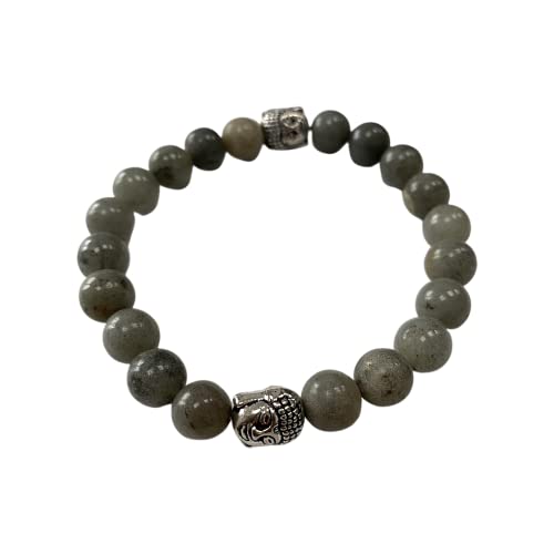 VIE Buddha Bracelet - style: Grey Aventurine