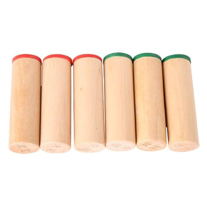 Montessori Wooden Sensory Sound Tube Teaching AIDS, Early Auditory Materials