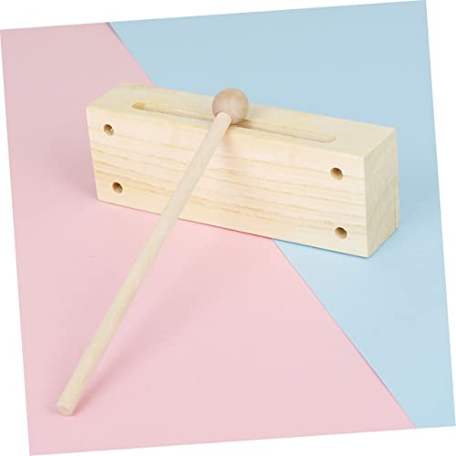 Vaguelly Traditional Music Rhythm Block Musical Toy Percussion Block Educational Boys and Girls Instrument Music Plaything for Boys and Girls