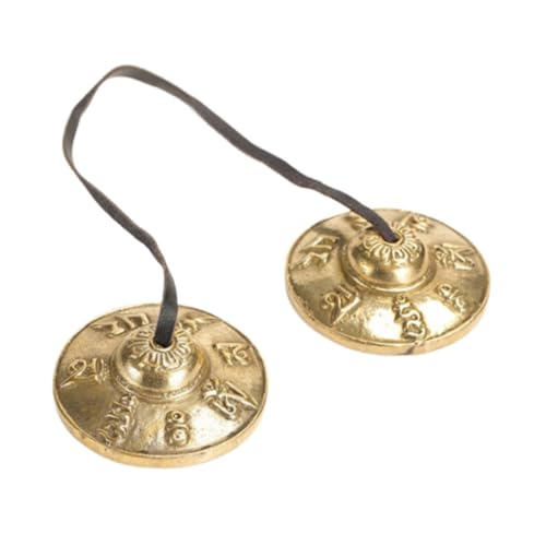 Tibetan Tingsha Chime Bells 6.5cm for Mindfulness Practice, B