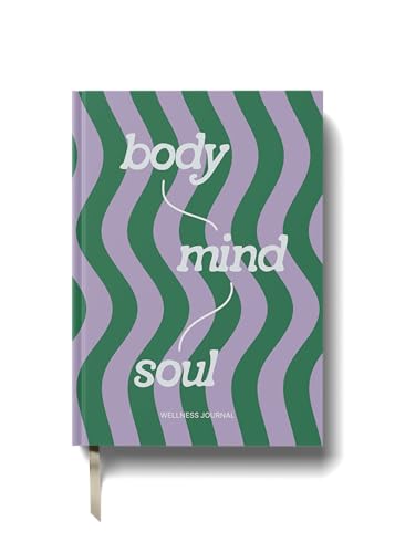 Yop & Tom Wellness Journal – Self Care Journal & Mindfulness Diary, Gratitude Notebook, 192 Pages Hardcover, Body Mind Soul - color: Body Mind Soul