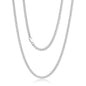 Chain for Men Stainless Steel Cuban Link Chain Necklace Silver Toned Mens Necklaces 18, 20, 22, 24, 26 Inch - size: 26 Inches, style: 3.6mm width-stainless steel