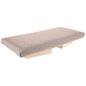 Hemoton Folding Meditation Bench Stool Wooden Ergonomic Auxiliary Chair Milk Tea Color Portable Foldable Seat for Yoga Prayer and Mindful Sitting