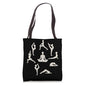 Serene Yoga Poses Meditation Tote Bag