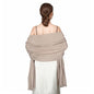 Shawl Wraps for Women Pashmina Shawls and Wraps for Evening Dresses Large Soft Scarf Winter Scarf Wedding Shawl… - color: Beige