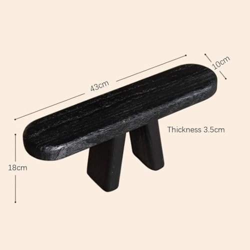Portable Meditation Stool Solid Wood Kneeling Prayer Good Support Auxiliary Tea Kneeling Stool