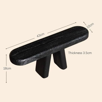 Portable Meditation Stool Solid Wood Kneeling Prayer Good Support Auxiliary Tea Kneeling Stool