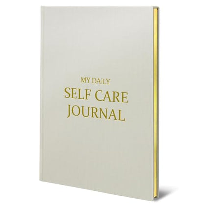 Gratitude Journal for Women & Men – Daily Mindfulness Journal with Positivity Tracker, Happiness Exercises, and Guided Reflective Writing – Self-Care Journal for Personal Growth (Beige) - color: Beige