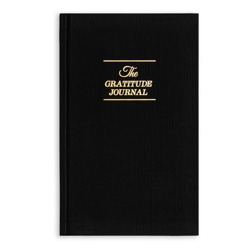 The Original Gratitude Journal 2026 for Men to Boost Confidence & Self Esteem - Daily Mindful Affirmations for Boys with Powerful Quotes and Insightful Prompts for Happiness - Premium Hardcover Black - color: Midnight Black