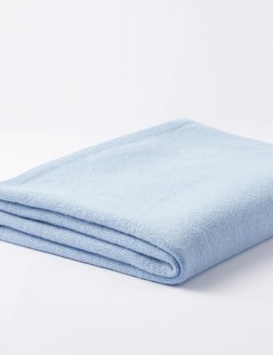 Soft Cashmere Blend Wrap Chic Scarf Stole for Women Wayfarer Travel Extra Large 87"x28" - color: Baby Blue