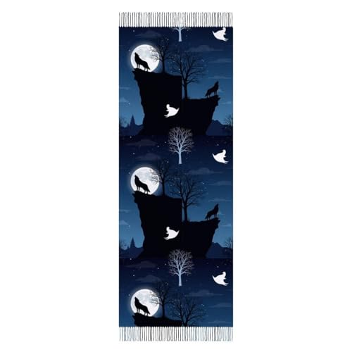 Autumn Winter Pashmina Shawls Wraps Scarf for Woman Girl - color: Picture (620)