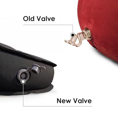 Air Meditator Inflatable Meditation Cushion and Travel Pillow – Meditate on Air in Total Comfort with Adjustable Three-Chamber Design for Enhanced Posture and Portability
