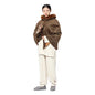 DGXIN Unisex Meditation Hooded Monk Cloak One Size Length 60cm - color: Coffee
