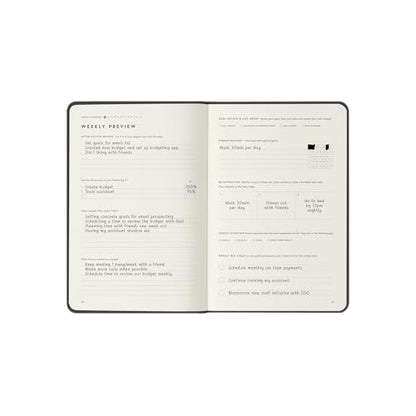 Full Focus Gray Linen Planner by Michael Hyatt - The #1 Daily Planner to Increase Focus, Eliminate Overwhelm, and Achieve Your Biggest Goals - Hardcover - color: Grey