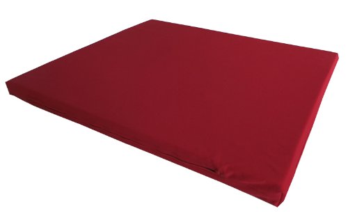 Deluxe Zabuton Meditation Mat - color: Red