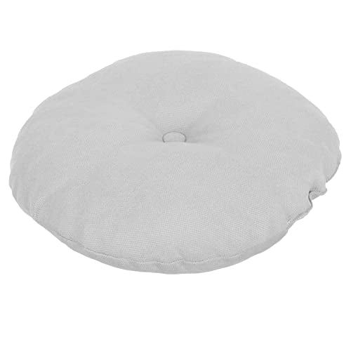 Levemolo Grey Cushion Restorative Yoga Props Zafu Meditation Pillow Zabuton Floor Seat Meditation Decor Comfortable for Adults
