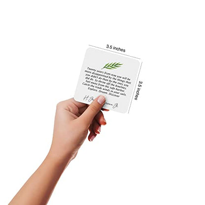 Dessie 60 Motivational Encouragement "You Can Do This" Cards - size: 3.5 x 3.5 inches, style: You can do this