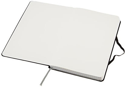 Amazon Basics Classic Grid Notebook for Writing and Note Taking, Hardcover, Graph Ruled, 240 Pages, 5" x 8.25", Black (Pack of 2) - size: 2 Pack, style: Grid