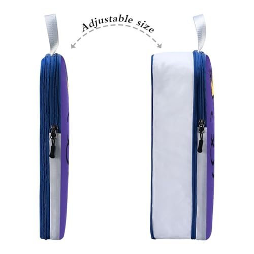 Foldable 3pcs Travel Packing Storage Bags Polyester Bags Organizer for Luggage, Proud Crown Look (3 Set) - color: Proud Crown Look