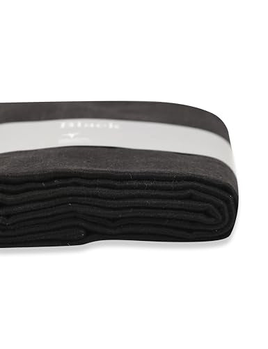 MISZBHA Yoga Rugs & Blanket Indian Cotton Perfect for Restorative Yoga & Meditation Pack of 1 - color: RIB BLACK