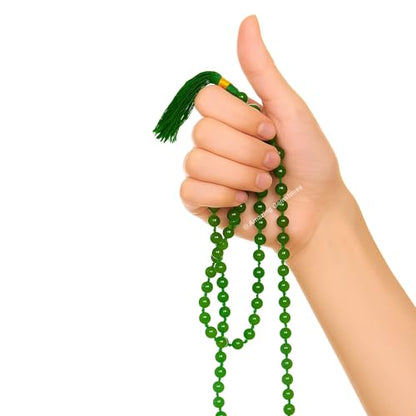 Amazing Gemstone Green Aventurine Mala - Knotted - color: Green Aventurine, style: Knotted