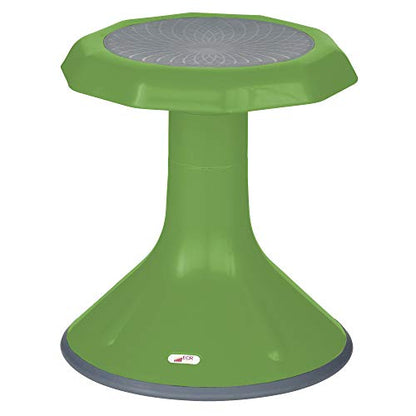 ECR4Kids ACE Active Core Engagement Wobble Stool, 15-Inch Seat Height, Flexible Seating, Grassy Green - color: Grassy Green