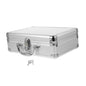 Portable Hard Case Aluminum Tool Storage Case Men's Metal Briefcase for Outdoor