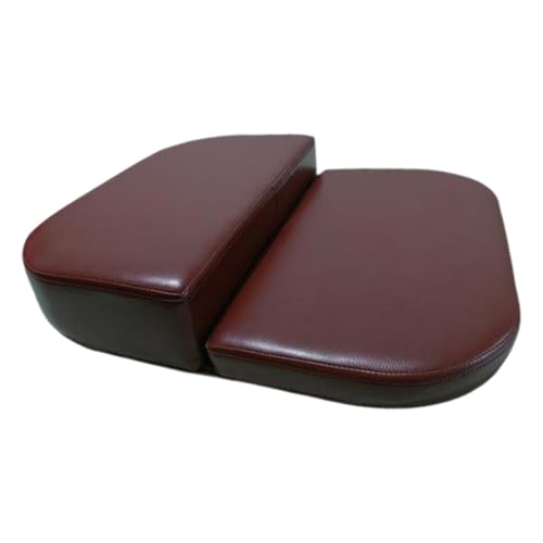 Folding Meditation Bench for Adults - PU Leather & Sponge Kneeling Stool, 18.9x11 Inch Portable Prayer Bench for Home Yoga